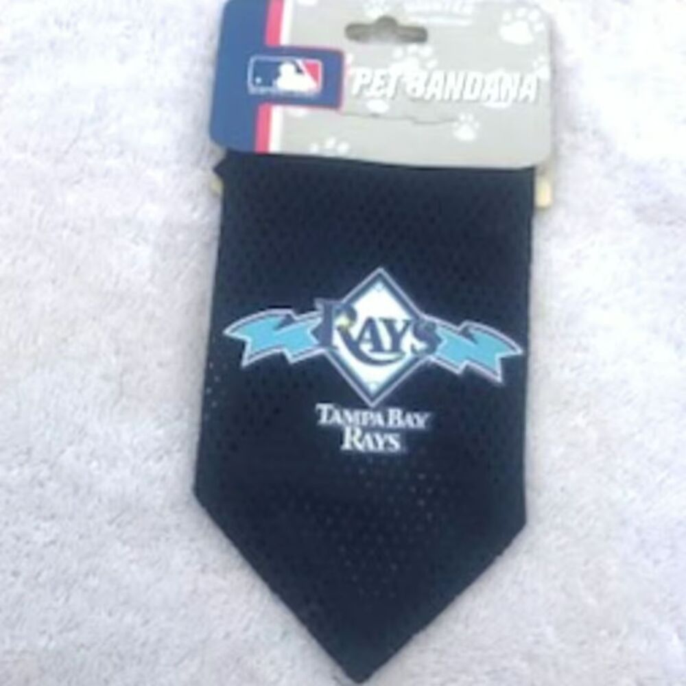 Size: Small Tampa Bay Rays Doggie Bandana . New w/ Tag